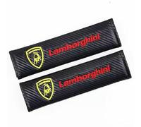 RINGDSW Funda Cinturon Coche para Adulto y niños, protegen Hombro y Cuello, Almohadillas para Cinturón de Seguridad,para Lamborghini Aventador LP 700-4 Coupe 2011-2017.