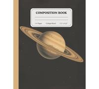 Ringed Planet Notebook for Students | College Ruled Composition Journal | Celestial Orbit Space Cover | Astronomy Gift: A Lined Writing Companion ... Cosmic Balance, Motion, and Deep-Sky Wonder