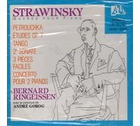 RINGEISSEN BERNARD (piano) - Petrouchka (1911) Studio op 7 (1908) n.1 in do Tango (1953) 19 strumenti Sonata n.2 (f) Concerto per piano e fiati (1923 24) 3 pezzi facili (1914 15) piano duet Studio op 7 (1908) n.2 in RE Studio op 7 (1908) n.3 in mi Studio op 7 (1908) n.4 in FA