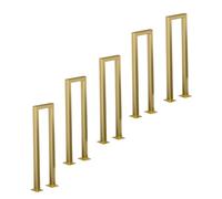 Ringhiera Di Sicurezza Antiscivolo Per Scale Da 40 36 32 26 24 18 Pollici Pali Di Supporto Per Corrimano In Ferro Dorato Per Scale Barra Di Sicurezza Per Soppalco Per Bambini E Anziani Caric