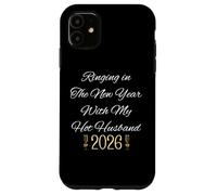 Ringing In New Year For Couple Hot Husband 2026 Celebrate Carcasa para iPhone 11