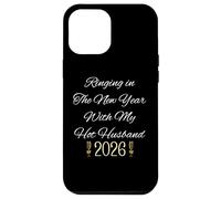 Ringing In New Year For Couple Hot Husband 2026 Celebrate Carcasa para iPhone 12 Pro MAX