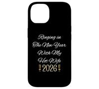 Ringing In New Year For Couple Hot Wife 2026 Celebrate Carcasa para iPhone 14