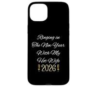 Ringing In New Year For Couple Hot Wife 2026 Celebrate Carcasa para iPhone 15 Plus