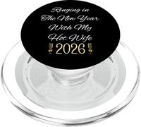 Ringing In New Year For Couple Hot Wife 2026 Celebrate PopSockets PopGrip para MagSafe