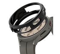 Ringke Air Sports Compatible con Protector Samsung Galaxy Watch 5 Pro (45mm) Carcasa TPU Flexible Parachoques Protector, Funda Ligera Delgada para Galaxy Watch 5 Pro 45mm - Black