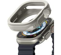 Ringke Air Sports Diseñado para Funda Apple Watch Ultra 3/2/1 (49 mm) Protector Delgada y Ligera de TPU con Recortes Precisos, Parachoques Flexible y Suave - Warm Gray