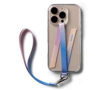 Ringke Band D Ring Hand Hook, Correa y Soporte para Teléfono para Mujeres, Delgada Ligera y Linda Correa Compatible con Fundas de iPhone, Galaxy y Pixel - Aurora