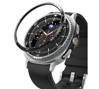 Ringke Bezel Styling Compatible con Protector Samsung Galaxy Watch 8 Classic 46mm, Funda Liviana con Antirrayaduras Elegante Marco de Acero Inoxidable - 46-02 (ST) Black