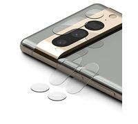 Ringke Camera Glass para Protector Camara Google Pixel 7 Pro [3 Unidades] Protector de Cámara de Vidrio Templado