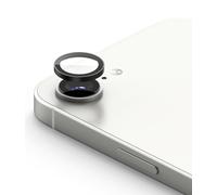 Ringke Camera Lens Frame Glass Compatible con Protector Camara iPhone 16e, Protector Lente Cámara Vidrio Cristal Templado Fácil de Instalar - 2 Pack