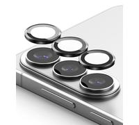 Ringke Camera Lens Frame Glass Compatible con Protector Camara Samsung Galaxy S26 y S26 Plus, Protectores Individuales de Cristal Templado para Lentes de Cámara - 2 Unidades