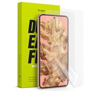 Ringke Dual Easy Film Compatible con Protector de Pantalla Google Pixel 8, Fácil de Instalar, Protector Pantalla Cobertura Total - 2 Pack