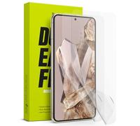 Ringke Dual Easy Film Compatible con Protector de Pantalla Google Pixel 8 Pro, Fácil de Instalar, Protector Pantalla Cobertura Total - 2 Pack