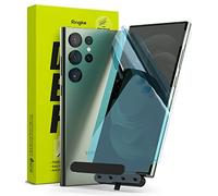 Ringke Dual Easy Wing Film Compatible con Protector Pantalla Galaxy S23 Ultra, [Protección Máxima] Cobertura Total Protector de Pantalla Galaxy S23 Ultra (6.8") - 2 Unidades