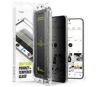 Ringke Easy Slide Privacy Compatible con Protector Pantalla Privacidad Samsung Galaxy S25 y Galaxy S24, Vidrio Cristal Templado con Herramienta para Fácil Instalación - 2 Pack