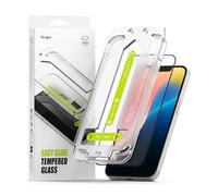 Ringke Easy Slide Tempered Glass Compatible con Protector Pantalla iPhone 16e / 14/13 / 13 Pro, Vidrio Cristal Templado con Herramienta para Fácil Instalación - 2 Pack