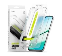 Ringke Easy Slide Tempered Glass Compatible con Protector Pantalla Samsung Galaxy A56 5G, Vidrio Cristal Templado con Herramienta para Fácil Instalación - 2 Pack