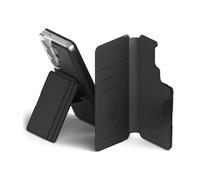 Ringke Folio Stand Wallet Magnetic Funda para Samsung Galaxy S26 Ultra, Compatible con MagSafe, Capacidad para hasta 3 Tarjetas, Funda Desmontable Tipo Flip de Cuero PU con Soporte - Black