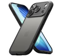 Ringke Fusion Bold Compatible con Funda iPhone 17 Pro MAX, Resistente al Aceite y a la Suciedad, Carcasa Antideslizante con Agarre Mejorado - Matte Smoke