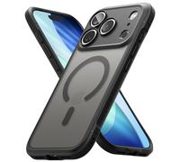 Ringke Fusion Bold Compatible con Funda iPhone 17 Pro MAX y Compatible con MagSafe, Resistente al Aceite y a la Suciedad, Carcasa Antideslizante con Agarre Mejorado - Magnetic Matte Smoke