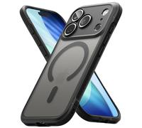 Ringke Fusion Bold Compatible con Funda iPhone 17 Pro y Compatible con MagSafe, Resistente al Aceite y a la Suciedad, Carcasa Antideslizante con Agarre Mejorado - Magnetic Matte Smoke