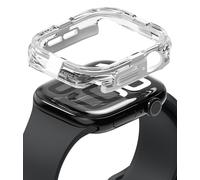 Ringke Fusion Bumper Diseñado para Funda Apple Watch Series 11 y Series 10 (42 mm) Protector Ligera y Elegante de Doble Capa - White