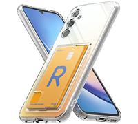 Ringke Fusion Card para Funda A34 5G (2023), [Delgada] Funda con Porta Tarjeta Ligera - Transparente
