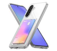Ringke Fusion Card Compatible con Funda Samsung Galaxy A56 5G y Funda Galaxy A36 5G, Carcasa con Soporte para Tarjeta, Funda con Porta Tarjeta Delgada Ligera - Clear