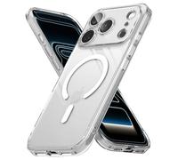 Ringke Fusion Compatible con Funda iPhone 17 Pro MAX y Compatible con MagSafe, Recubrimiento UV Resistente a Rayaduras y Decoloración, Bolsillos de Aire a Prueba de Golpes - Magnetic Clear