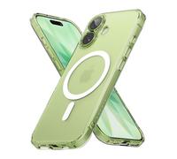 Ringke Fusion Compatible con Funda iPhone 17 y Compatible con MagSafe, Resistente al Aceite y a la Suciedad, Bolsillos de Aire a Prueba de Golpes - Magnetic Matte Clear