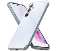 Ringke Fusion Compatible con Funda Samsung Galaxy A35, Carcasa Queda como un Guante, Case Transparente con Agujeros para Cuerda - Clear