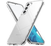 Ringke Fusion Compatible con Funda Samsung Galaxy S22 5G (2022), Carcasa Queda como un Guante, Case Transparente con Agujeros para Cuerda - Clear