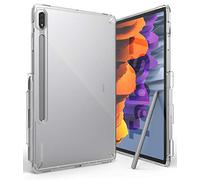 Ringke Fusion Compatible con Funda Samsung Galaxy Tab S8 y Compatible con Funda Samsung Galaxy Tab S7 (11 Pulgadas), Carcasa Parachoque Transparente - Clear