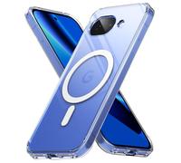 Ringke Fusion Funda para Google Pixel 10a, Compatible con MagSafe, Recubrimiento UV Resistente a Rayaduras y Decoloración, Bolsillos de Aire a Prueba de Golpes - Magnetic Clear