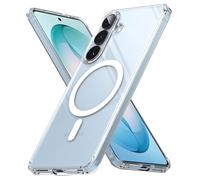 Ringke Fusion Funda para Samsung Galaxy S26 Plus, Compatible con MagSafe, Recubrimiento UV Resistente a Rayaduras y Decoloración, Bolsillos de Aire a Prueba de Golpes - Magnetic Clear