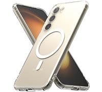 Ringke Fusion Magnetic Compatible con Funda Galaxy S23 Plus 5G (2023), [Anti Huella Dactilar] Carcasa Magnética Compatible con Cargador MagSafe - Matte Clear