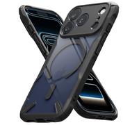 Ringke Fusion-X Compatible con Funda iPhone 17 Pro MAX y Compatible con MagSafe, Carcasa Protectora Resistente a Golpes con Parachoques Reforzado y de Alta Resistencia - Magnetic Black