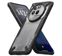 Ringke Fusion-X Compatible con Funda Nothing Phone 3a Pro, Las Esquinas Más Pesadas Ayudan al Dispositivo a Aterrizar sobre Sus Bordes, Patrón Antideslizante - Black