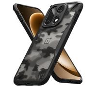 Ringke Fusion-X Compatible con Funda OnePlus 15, Ajuste Preciso para Las Lentes de la Cámara, Carcasa Antigolpes Reforzada de Alta Durabilidad - Camo Black