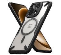 Ringke Fusion-X Compatible con Funda OnePlus 15 y Compatible con MagSafe, Ajuste Preciso para Las Lentes de la Cámara, Carcasa Antigolpes Reforzada de Alta Durabilidad - Magnetic Black