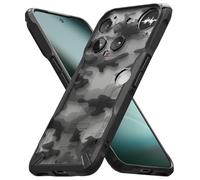 Ringke Fusion-X Compatible con Nothing Phone 3, Protege Cada Lente Individualmente, Funda Protectora Resistente con Parachoques Reforzado a Prueba de Golpes - Camo Black