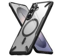 Ringke Fusion-X Funda para Samsung Galaxy S26 Plus [Compatible con MagSafe] Carcasa Protectora Resistente a Golpes con Parachoques Reforzado y de Alta Resistencia - Negro Magnético