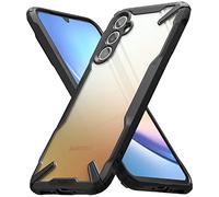 Ringke Fusion-X para Funda Samsung Galaxy A34 5G, [Anti-Scratch Double Coated] Impact Resistant Bumper, Solid Shockproof - Negro
