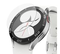 Ringke Glass for Bezel Styling [4 unidades] Compatible con Samsung Galaxy Watch 5 44 mm y Galaxy Watch 4 44 mm Protector de pantalla, vidrio templado antiarañazos - R5