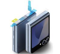 Ringke Hinge Dual Easy Film Compatible con Protector Pantalla Samsung Galaxy Z Flip 7 FE y Z Flip 6/5/4, Protector Adhesivo de 0,002 Pulgadas para Bisagra en Superficie Curva - 2 Unidades