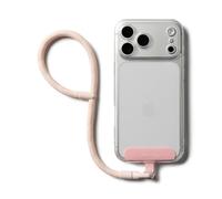 Ringke Holder Link Flow Hand P-Type Strap para Cordón de Teléfono, Correa de Muñeca Ajustable, Suave, Ligera para Mujeres y Hombres - Candy Pink