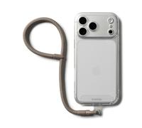 Ringke Holder Link Flow Hand P-Type Strap para Cordón de Teléfono, Correa de Muñeca Ajustable, Suave, Ligera para Mujeres y Hombres - Mocha Mousse