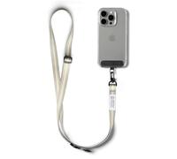 Ringke Holder Link Snap Hook Lanyard, Cordón Ajustable Tipo Bandolera para Funda de Teléfono Móvil, Correa Ligera y Bonita con Pestaña de Sujeción para Mujeres y Hombres - Leaf Green