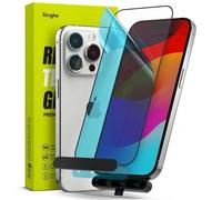 Ringke iphone 15 pro screen protector premium tempered glass 9h with i